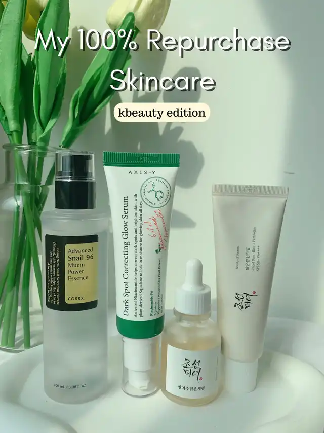 MY % REPURCHASE K-BEAUTY SKINCARE![YOU MUST TRY]