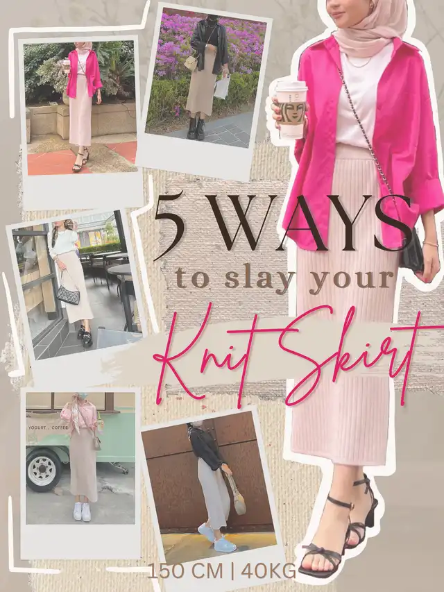 How to Style Knit Skirt in 5 Ways