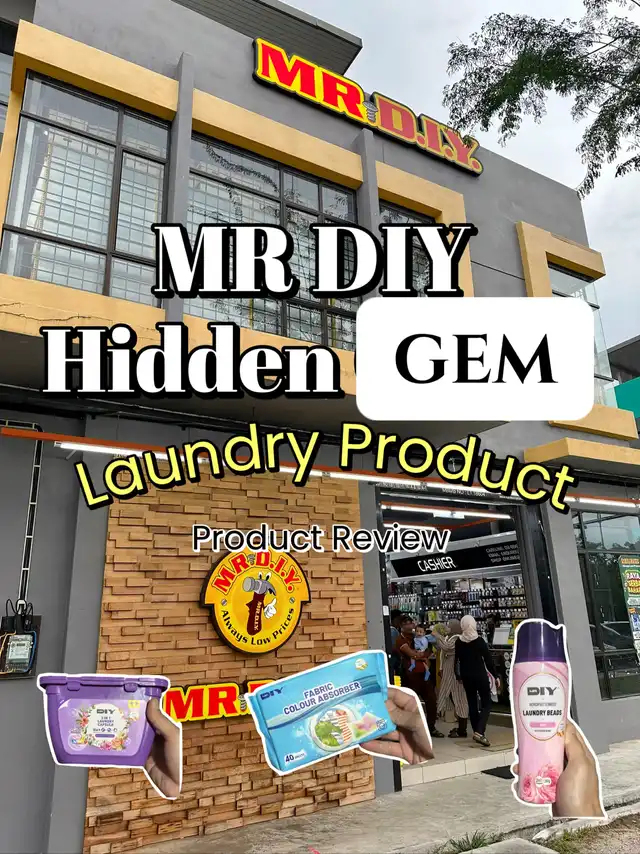 MR DIY HIDDEN GEMS ITEMS | Laundry Edition
