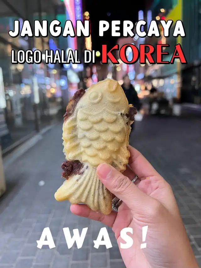 AWAS JANGAN TERTIPU DENGAN LOGO HALAL DI KOREA!