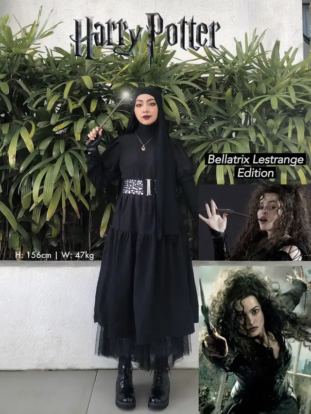 What I’d wear as Bellatrix Lestrange
