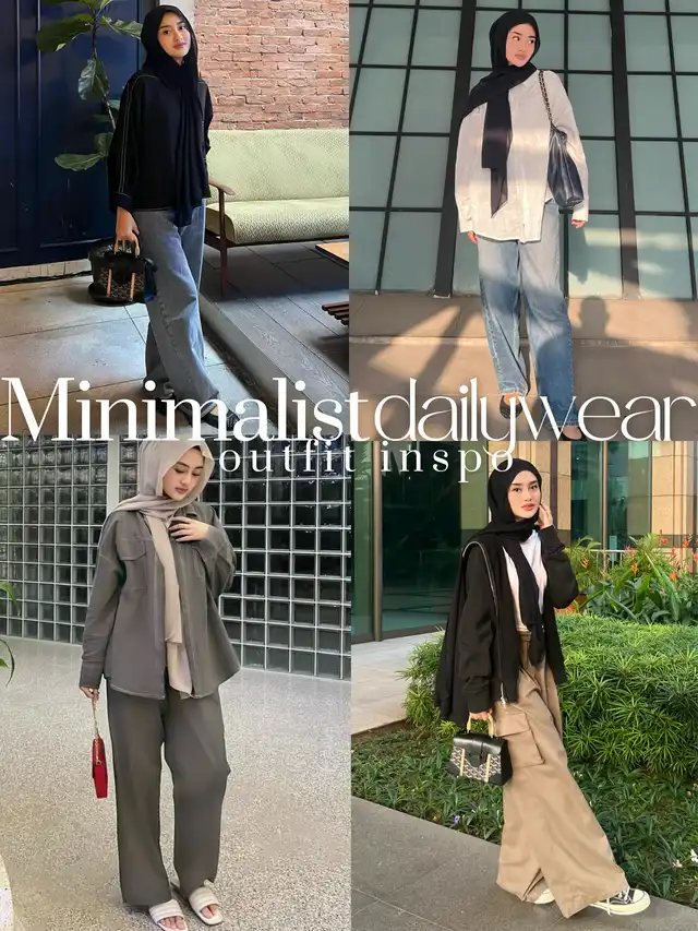 Minimalist dailywear inspo