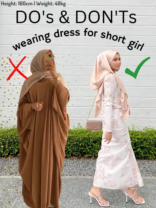 Do’s & Don’ts wearing dress for short girl
